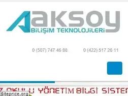 Sites similar to aksoybilisim.com