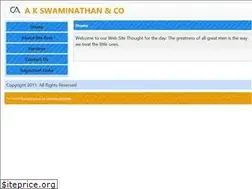 Sites similar to akswaminathanco.icai.org.in