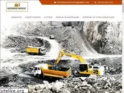 Sites similar to aktekinlerhafriyat.com