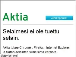 Sites similar to aktia.fi