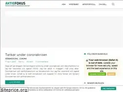 Sites similar to aktiefokus.se