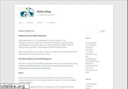 Sites similar to aktien-blog.com