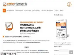Sites similar to aktien-lernen.de