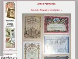 Sites similar to aktien-postkarten.de