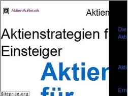 Sites similar to aktienaufbruch.de