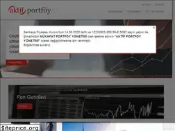 Sites similar to aktifportfoy.com.tr