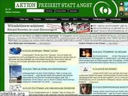 Sites similar to aktion-freiheitstattangst.org