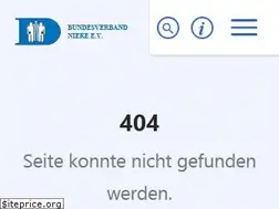 Sites similar to aktion-niere.de