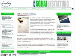 Sites similar to aktion-sozialbestattung.de