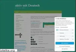 Sites similar to aktiv-mit-deutsch.de