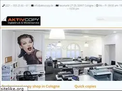Sites similar to aktivcopy.de