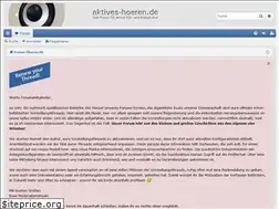 Sites similar to aktives-hoeren.de