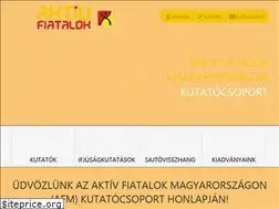 Sites similar to aktivfiatalok.hu