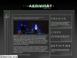 Sites similar to aktivitaet-fanzine.com