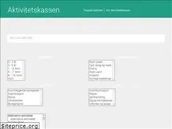 Sites similar to aktivitetskassen.no