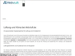 Sites similar to aktivluft.de