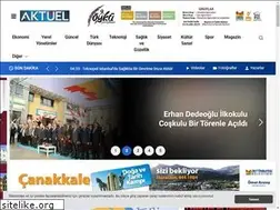 Sites similar to aktuelgazete.com