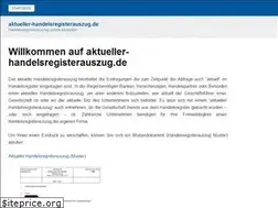 Sites similar to aktueller-handelsregisterauszug.de