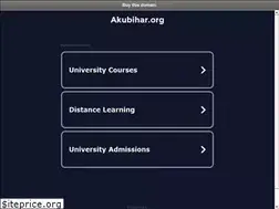 Sites similar to akubihar.org