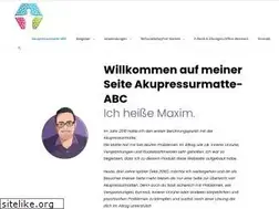 Sites similar to akupressurmatte-abc.de