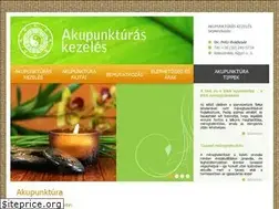 Sites similar to akupunkturas-kezeles.hu