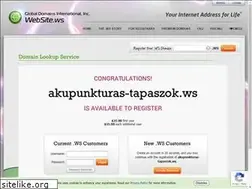 Sites similar to akupunkturas-tapaszok.ws