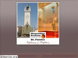 Sites similar to akupunkturzentrum-dr-forster.de