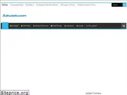 Sites similar to akusatu.com