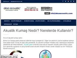 Sites similar to akustikkumas.com.tr