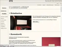 Sites similar to akustikschaum.de
