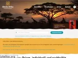 Sites similar to akwaba-afrika.de