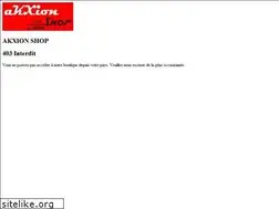 Sites similar to akxionshop.com