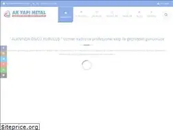 Sites similar to akyapimetal.com