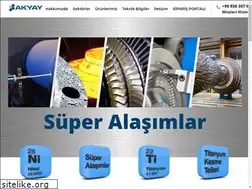 Sites similar to akyaymetal.com.tr