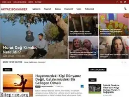 Sites similar to akyazisonhaber.com