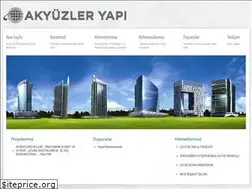 Sites similar to akyuzleryapi.net