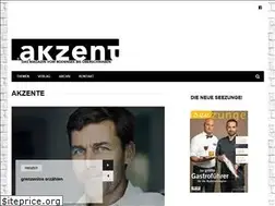 Sites similar to akzent-magazin.com