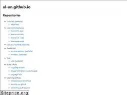 Sites similar to al-un.github.io