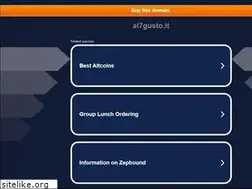 Sites similar to al7gusto.it