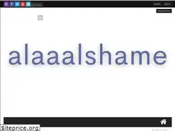 Sites similar to alaaalshame.com