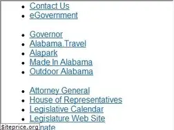 Sites similar to alabama.gov