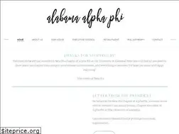 Sites similar to alabamaalphaphi.org