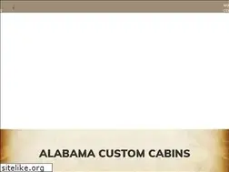 Sites similar to alabamacustomcabins.com