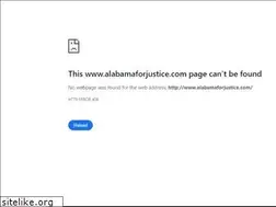 Sites similar to alabamaforjustice.com