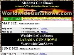 Sites similar to alabamagunshows.net
