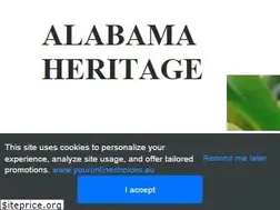 Sites similar to alabamaheritage.com