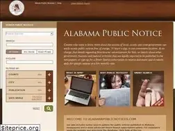 Sites similar to alabamapublicnotices.com