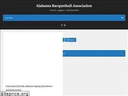 Sites similar to alabamaracquetball.com