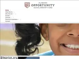 Sites similar to alabamascholarshipfund.org