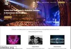 Sites similar to alabamatheatre.com